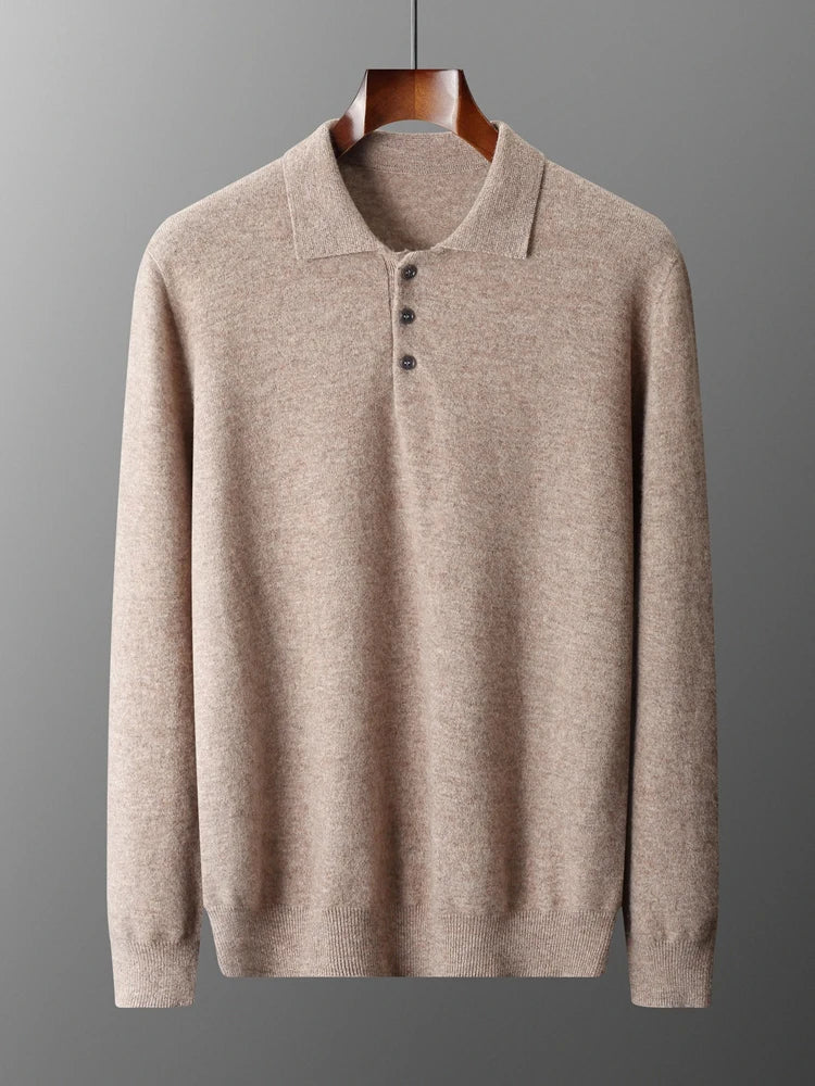 Cardigan epais homme beige
