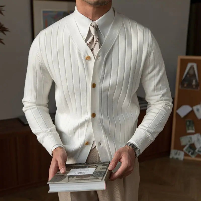 Mannequin cardigan blanc
