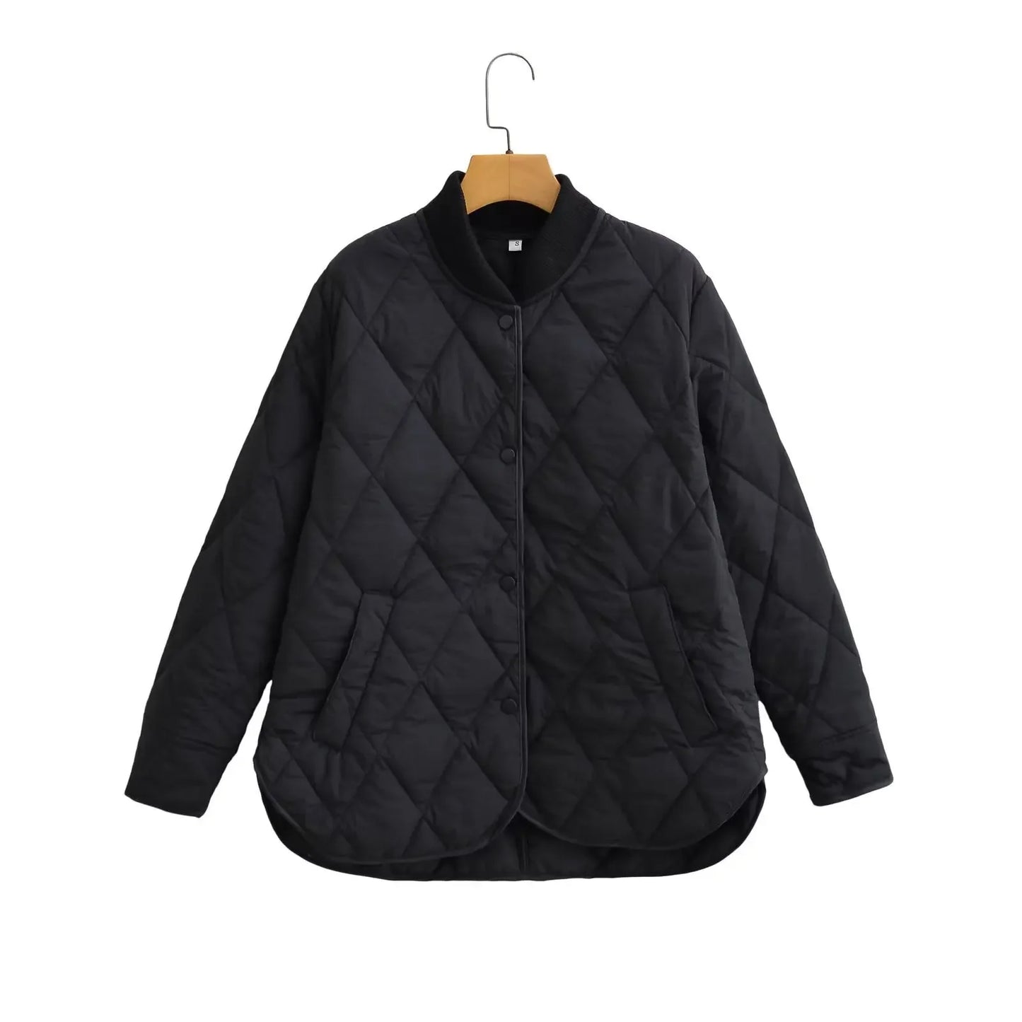 Veste Matelassée Kaki Femme