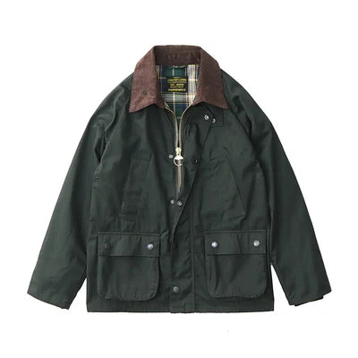 L’Intemporel – Veste Déperlante Col Velours