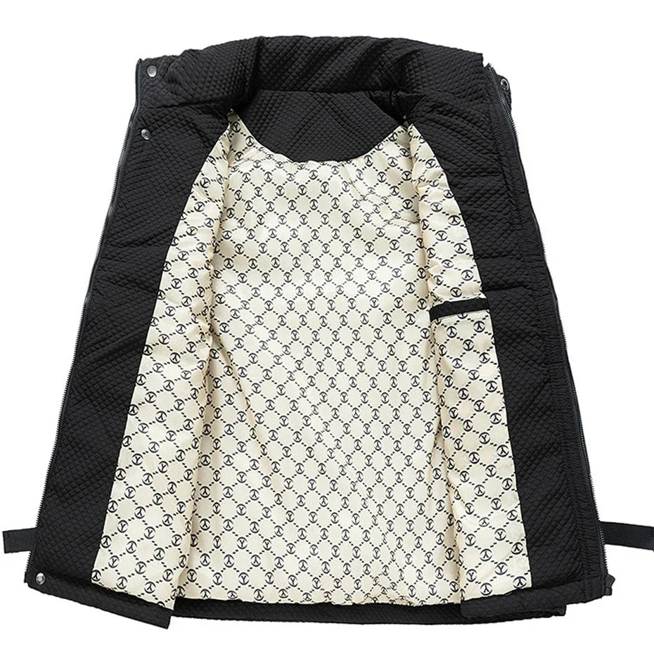 Veste saharienne homme sans manche ouverte