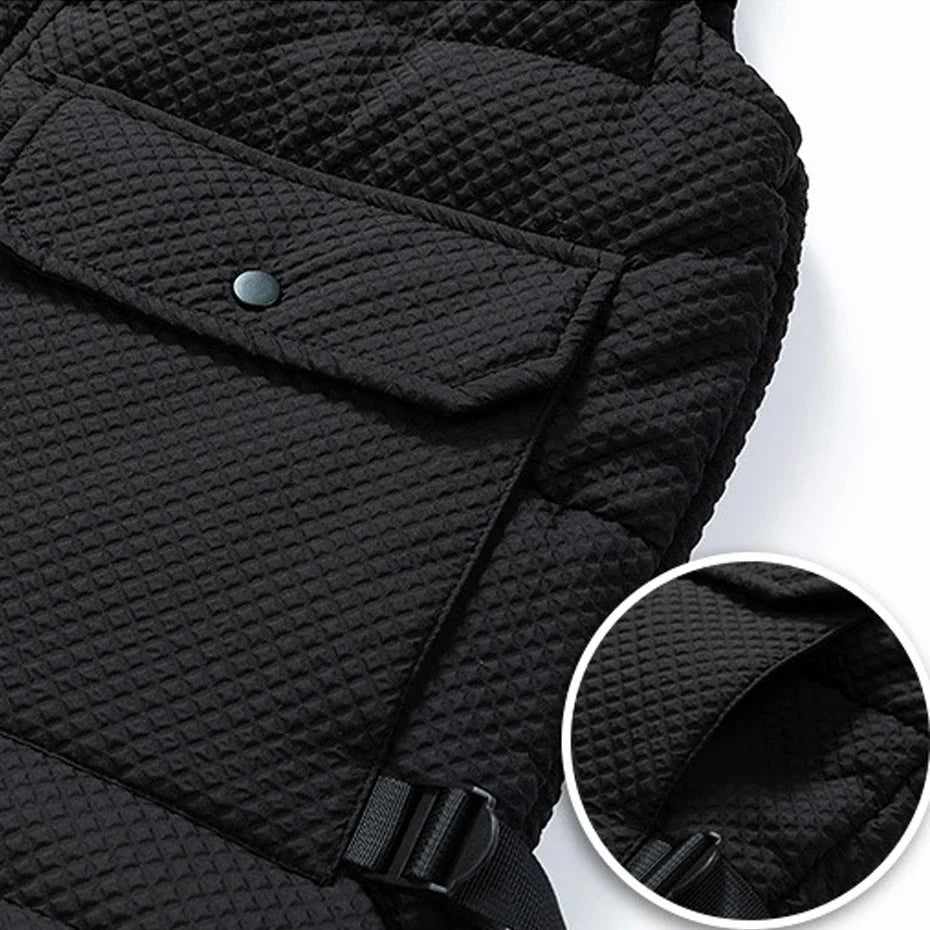 Veste saharienne homme sans manche zoom