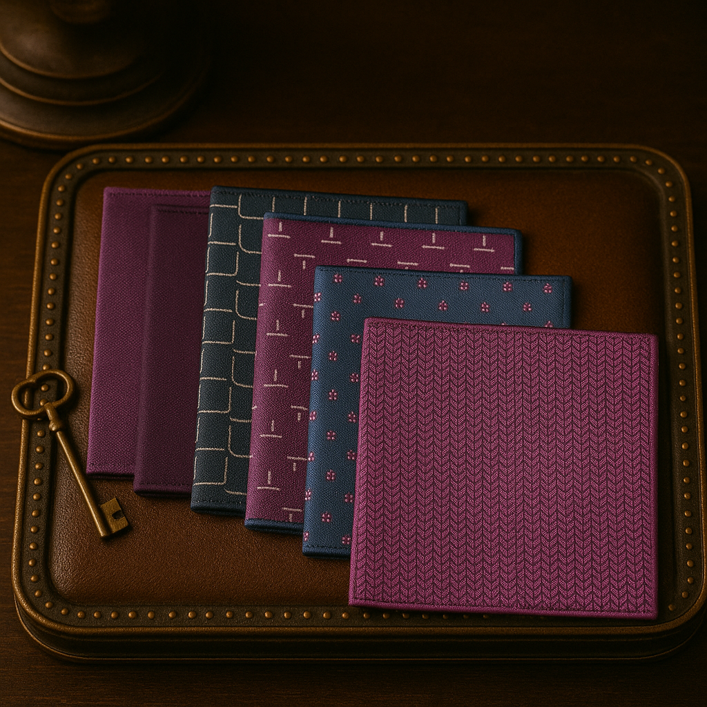 pochette costume rose