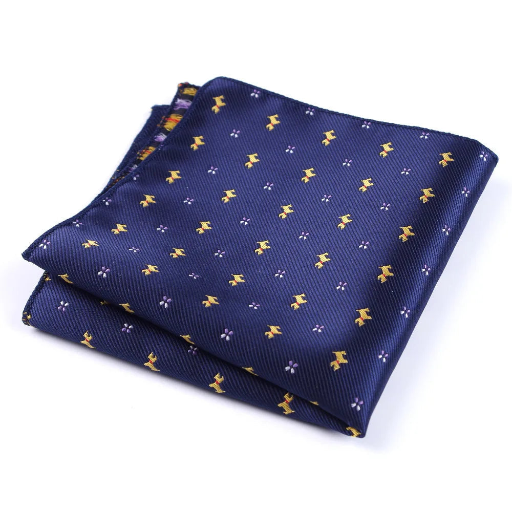 pochette de costume avec motif