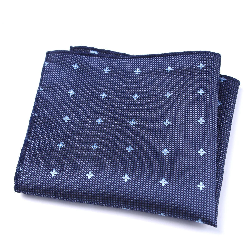 pochette de costume bleu a etoile