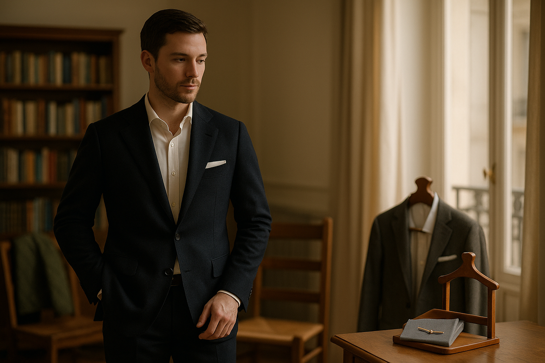 Comment mettre une pochette de costume ?