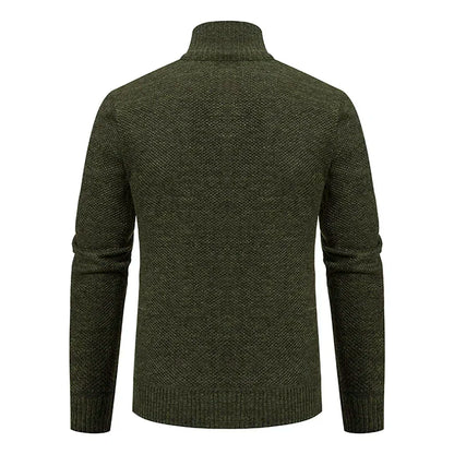 Cardigan Kaki homme dos