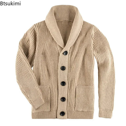 Cardigan en mailles beige