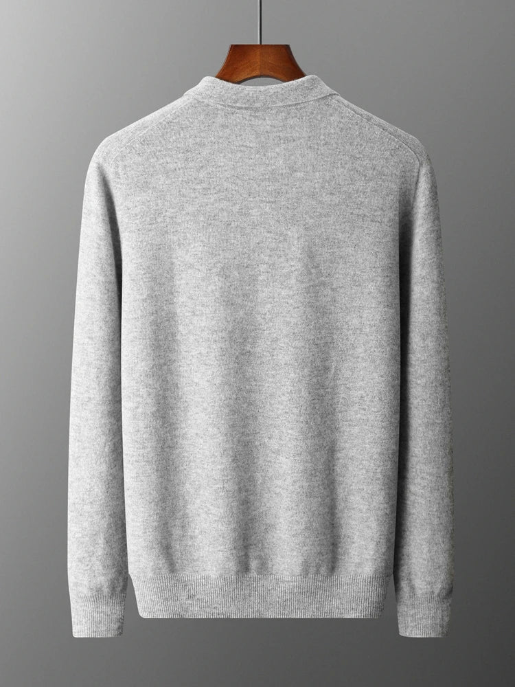 Cardigan epais homme blanc dos