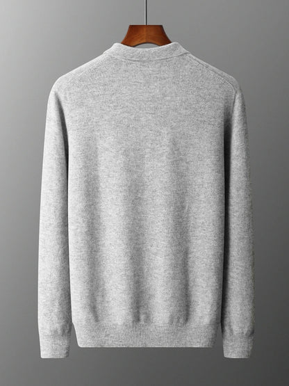 Cardigan epais homme blanc dos