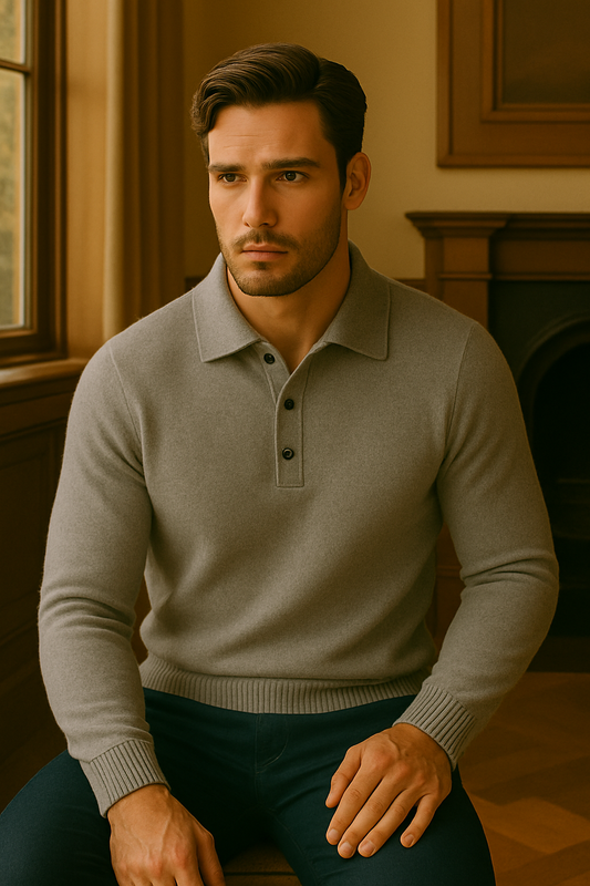 Cardigan epais homme interieur