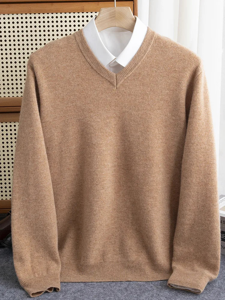 Cardigan homme laine ceintre beige