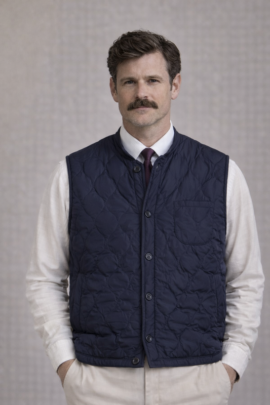 Veste matelassée sans manche OLD MONEY