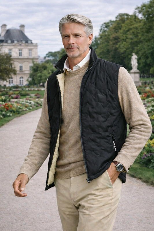 Doudoune sans manche noire