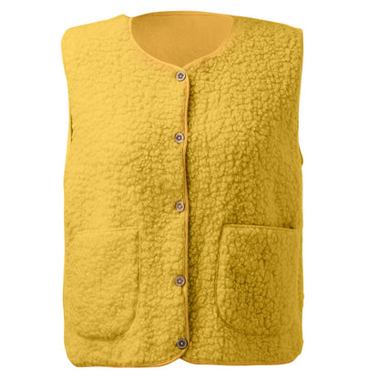 Fourrrure veste sans manche standalone
