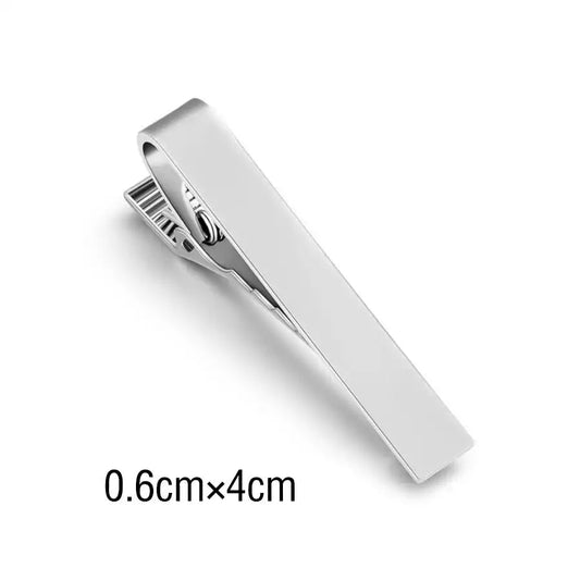 Mini pince a cravate argent