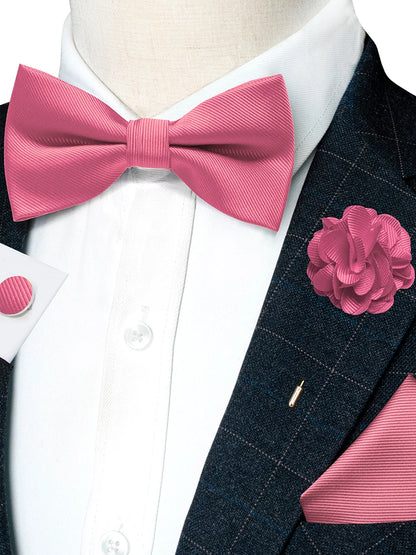 Noeud papillon rose blaser