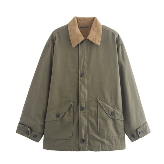 Veste deperlante femme vert léger