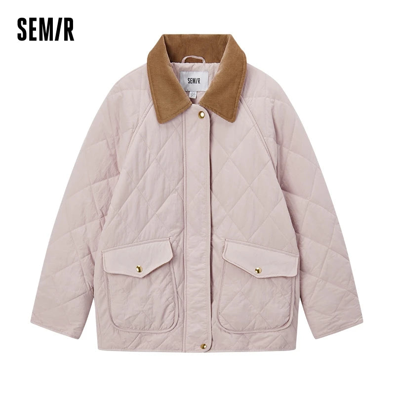 Veste Rose Matelassée