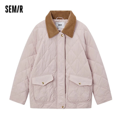 Veste Rose Matelassée