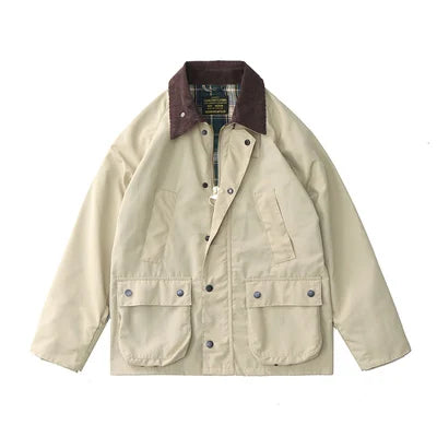 L’Intemporel – Veste Déperlante Col Velours
