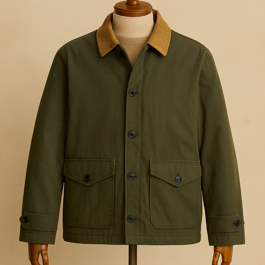 Veste déperlante vert léger