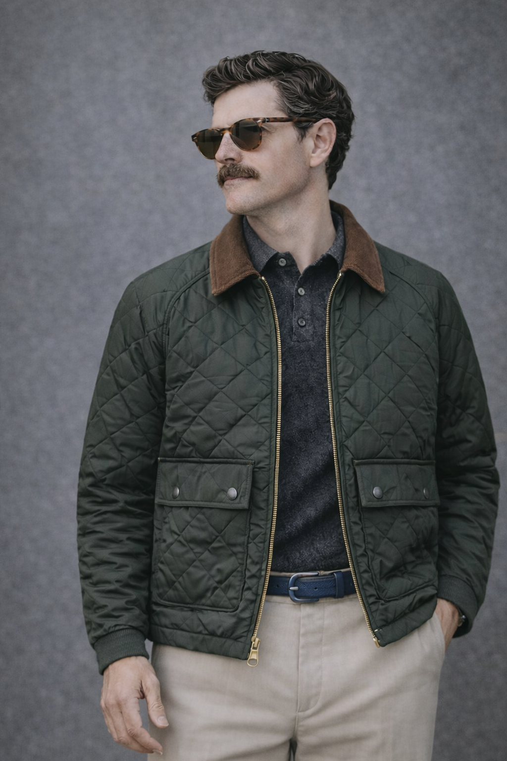 Veste hiver matelassée homme