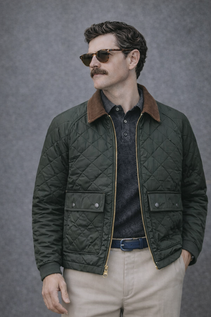 Veste hiver matelassée homme