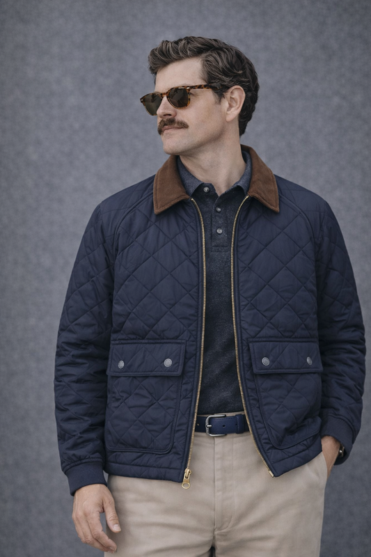 Veste hiver matelassée homme