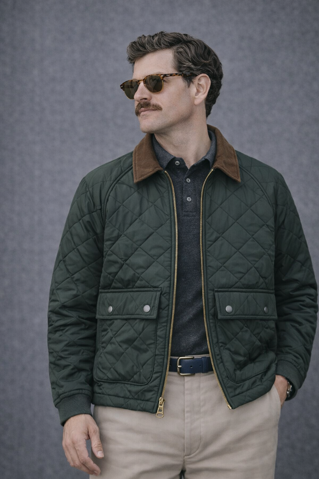 Veste hiver matelassée homme