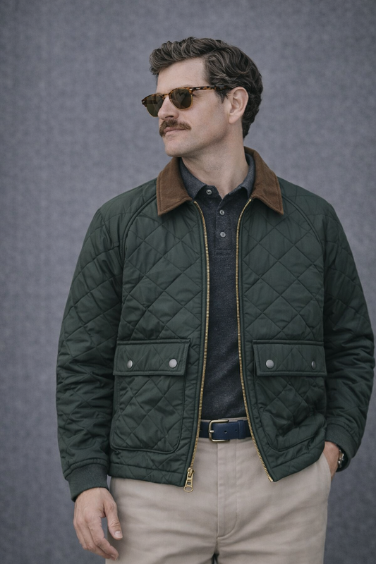 Veste hiver matelassée homme