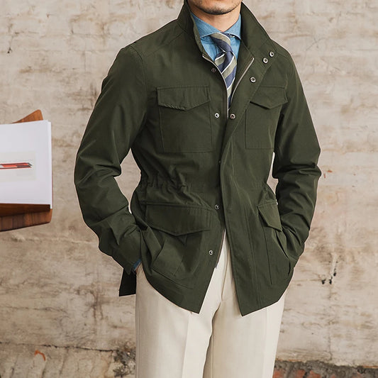 Veste saharienne homme ete profil