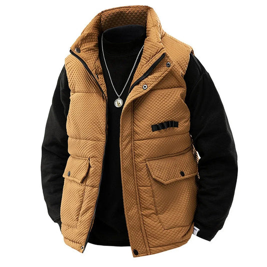Veste saharienne homme sans manche modele