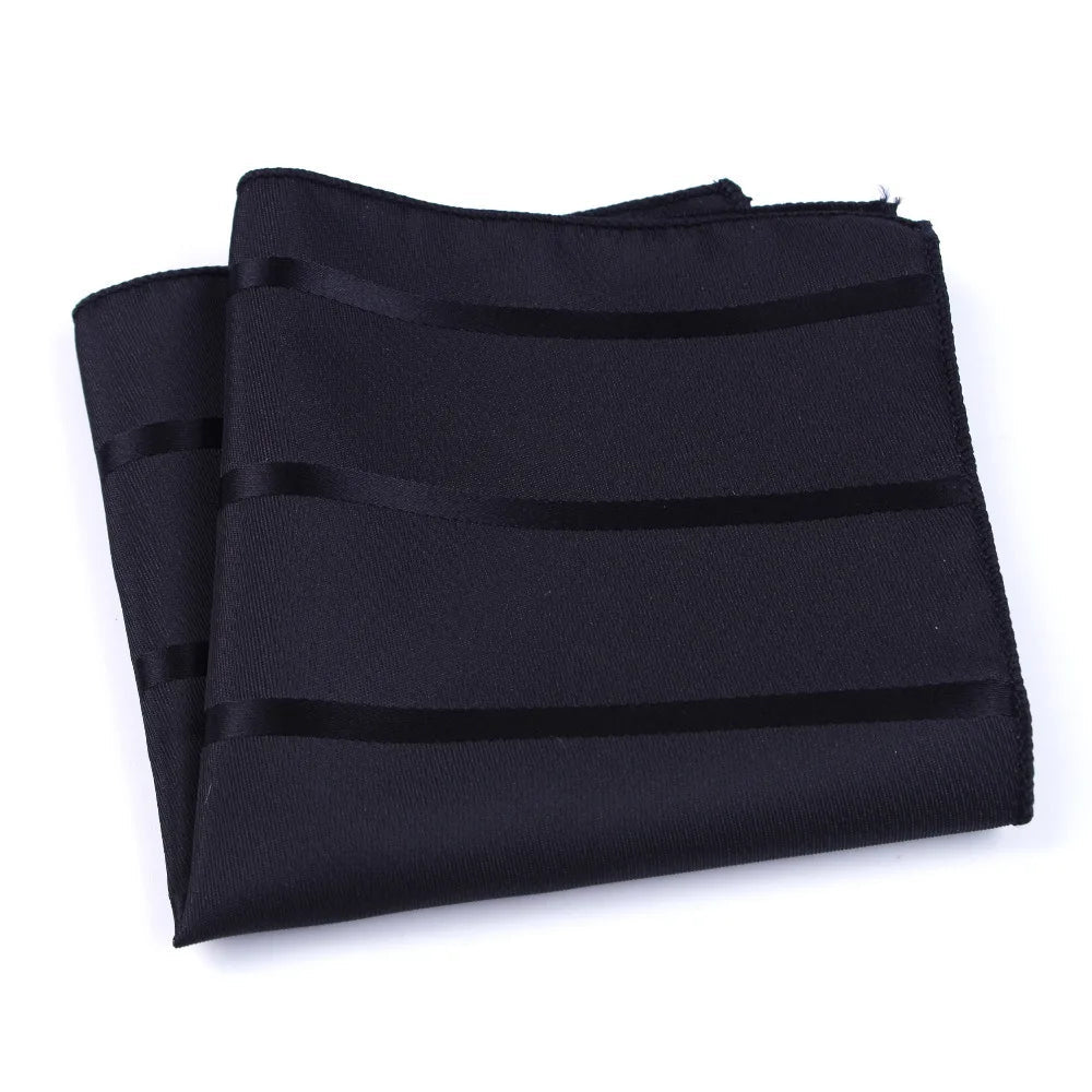 pochette de costume noire