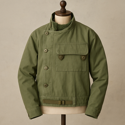 veste matelassée homme kaki